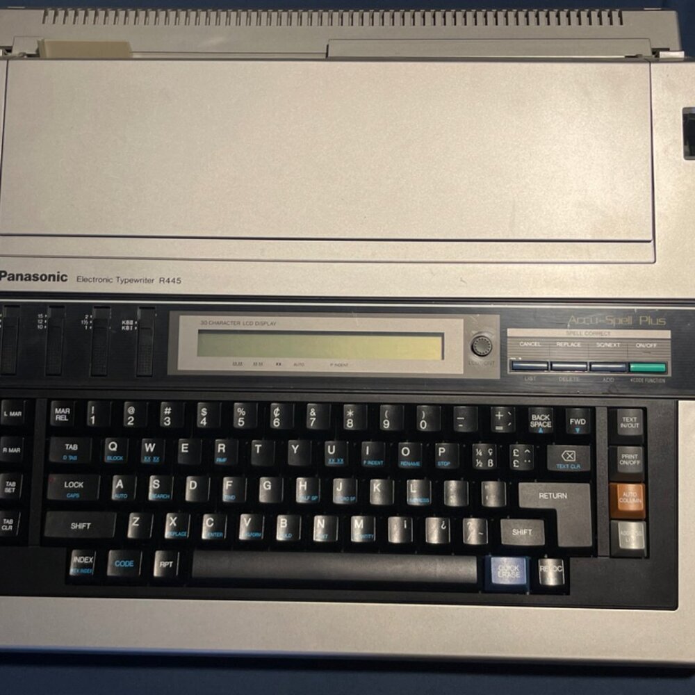 Panasonic Electronic Typewriter KX-R445